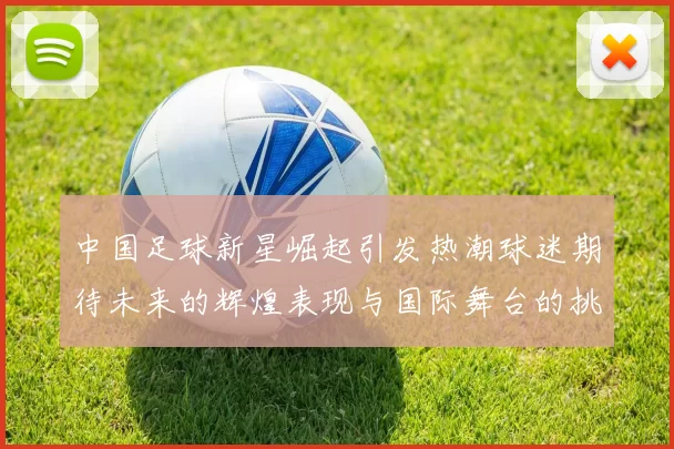 中国足球新星崛起引发热潮球迷期待未来的辉煌表现与国际舞台的挑战